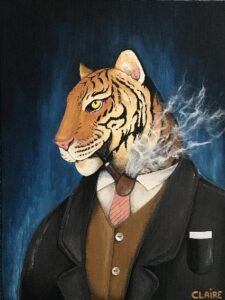 L'intigre du Détective Tiger Hoods-collection Aristzoocrate