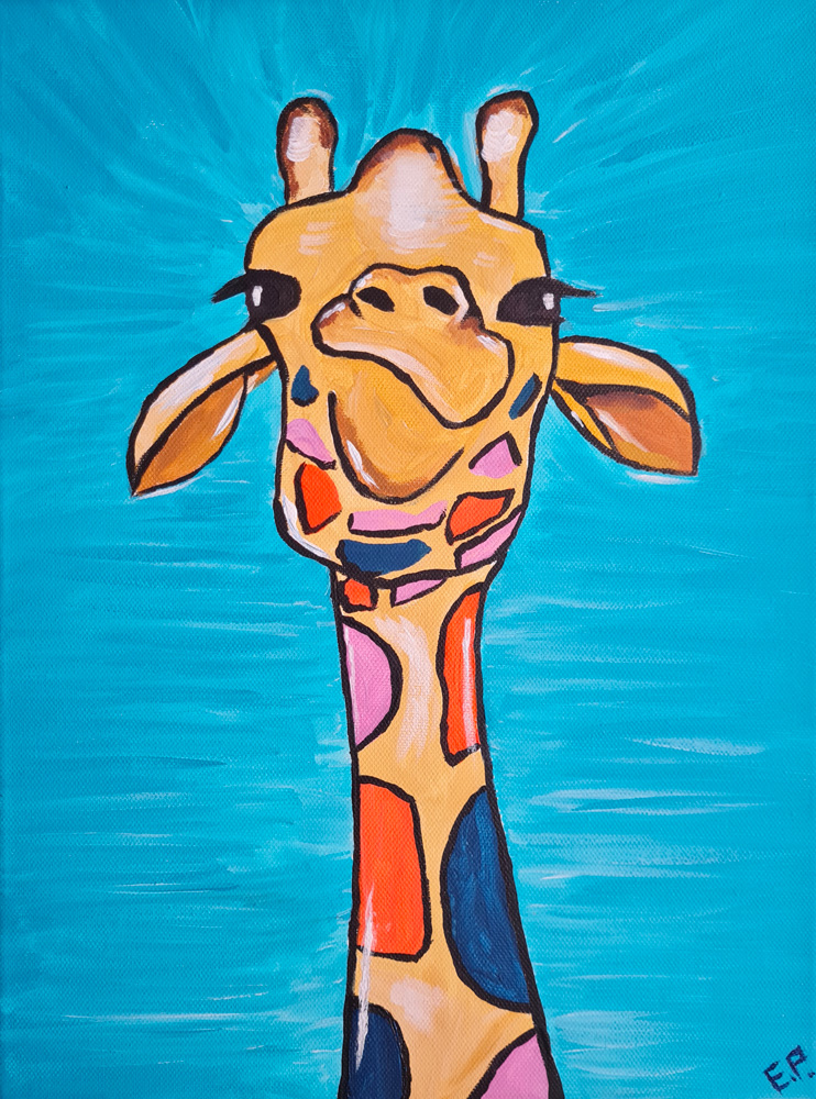 Tutoriel: La girafe arc-en-ciel